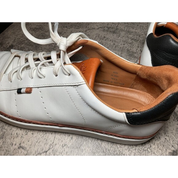 Allen Edmonds shoes mens Alpha Laceup Size 10.5 White Model 4639 main image 5